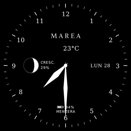 MAREA Essential: display sempre attivo (AOD)