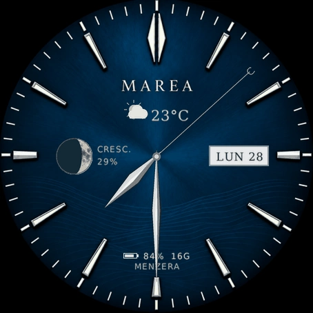 MAREA Essential con dettagli color titanio